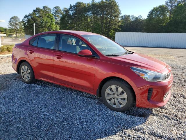 3KPA24AD2LE336428 - 2020 KIA RIO LX RED photo 4