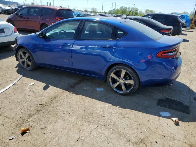 1C3CDFEB0ED867790 - 2014 DODGE DART GT BLUE photo 2