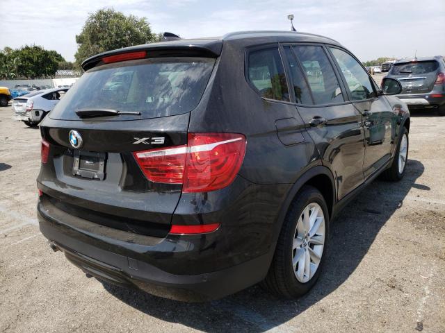 5UXWZ7C58H0U44866 - 2017 BMW X3 SDRIVE28I BLACK photo 4