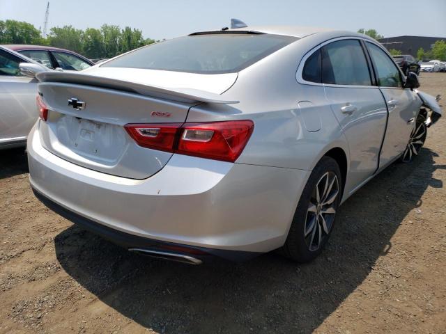 1G1ZG5STXLF049868 - 2020 CHEVROLET MALIBU RS SILVER photo 3