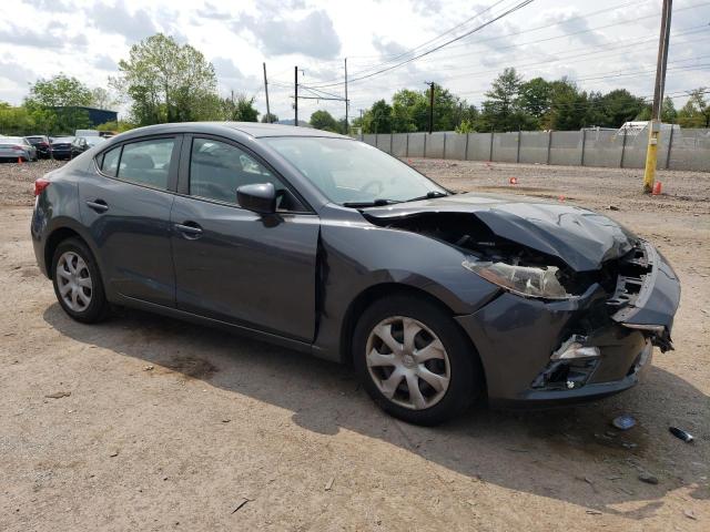 JM1BM1T77E1147333 - 2014 MAZDA 3 SV GRAY photo 4