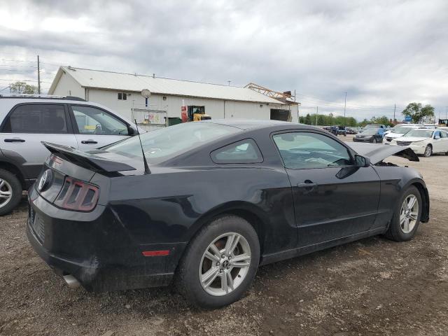 1ZVBP8AM0E5204101 - 2014 FORD MUSTANG BLACK photo 3