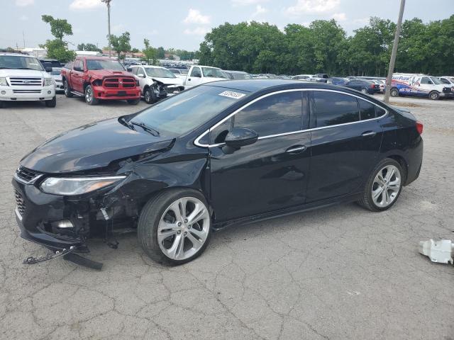 1G1BF5SM3J7163098 - 2018 CHEVROLET CRUZE PREMIER BLACK photo 1