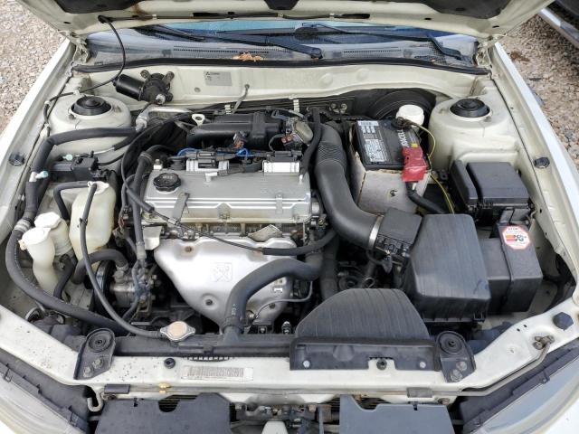 4A3AA46G23E148491 - 2003 MITSUBISHI GALANT ES WHITE photo 11