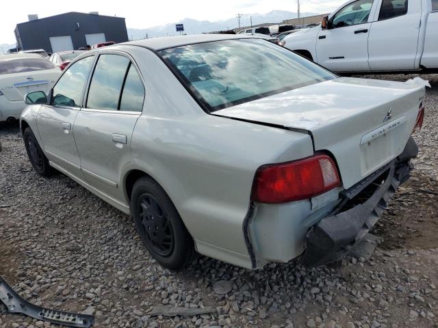 4A3AA46G23E148491 - 2003 MITSUBISHI GALANT ES WHITE photo 2