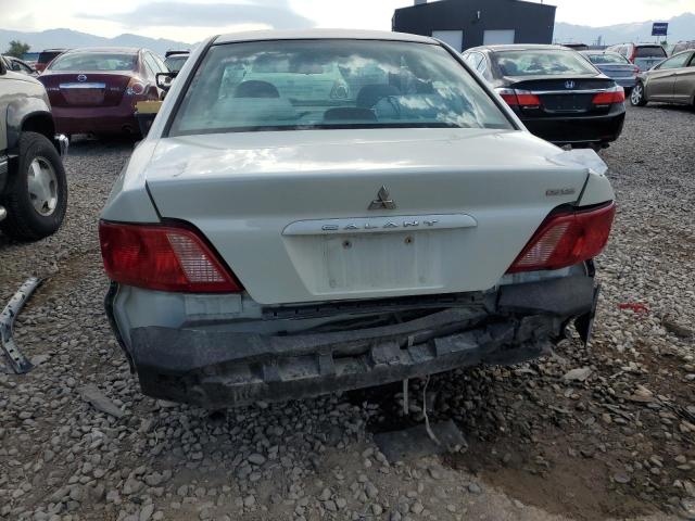 4A3AA46G23E148491 - 2003 MITSUBISHI GALANT ES WHITE photo 6