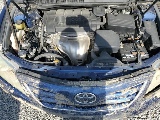 4T1BF3EK0BU651266 - 2011 TOYOTA CAMRY BASE BLUE photo 11