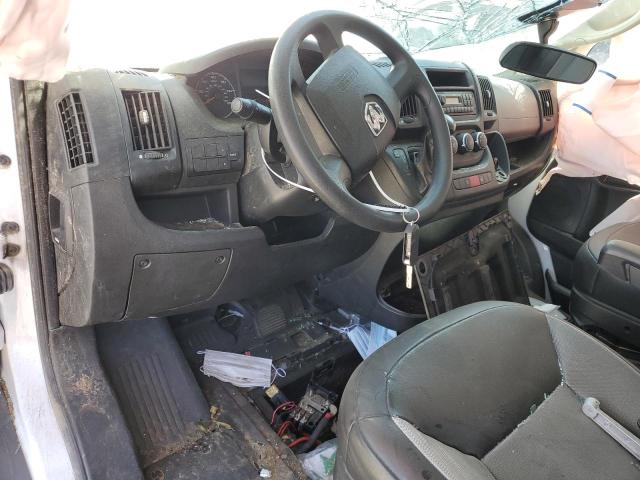 3C6TRVDG8HE548202 - 2017 RAM PROMASTER 2500 HIGH WHITE photo 8