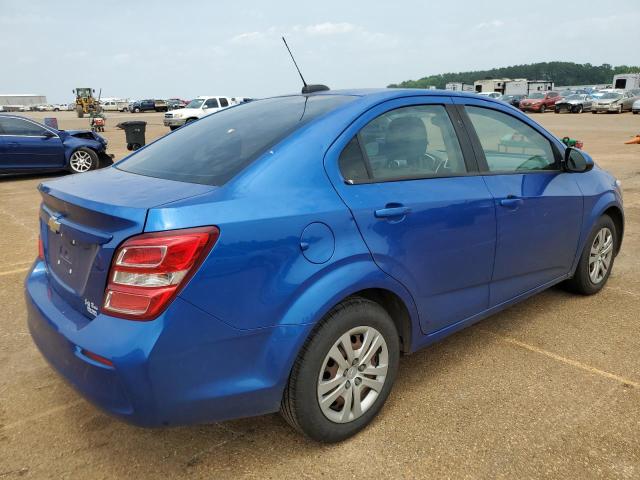 1G1JB5SH5H4168938 - 2017 CHEVROLET SONIC LS 蓝色 照片 3