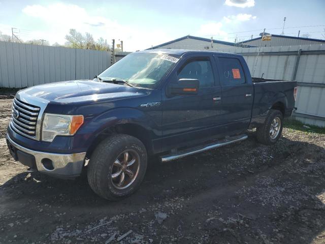 1FTFW1EF1BFB50078 - 2011 FORD F150 SUPERCREW BLUE photo 1