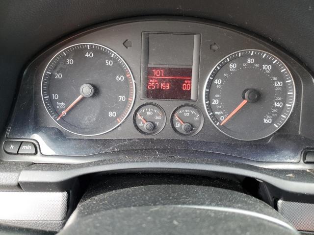 3VWEF71K97M198546 - 2007 VOLKSWAGEN JETTA WOLFSBURG 银色 照片 9