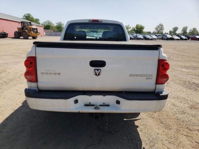 1D7RW3GK9BS504607 - 2011 DODGE DAKOTA SLT WHITE photo 6