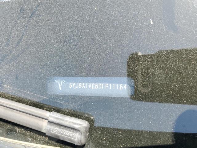 5YJSA1AC6DFP11164 - 2013 TESLA MODEL S BLACK photo 12