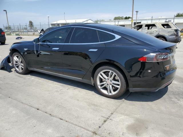 5YJSA1AC6DFP11164 - 2013 TESLA MODEL S BLACK photo 2