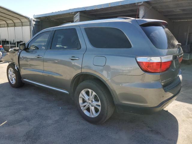 1C4RDHDG9CC237316 - 2012 DODGE DURANGO CREW GRAY photo 2