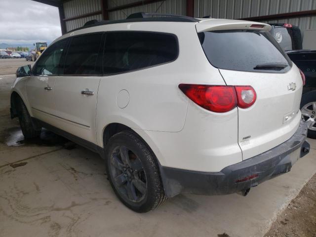 1GNKVLED1BJ118635 - 2011 CHEVROLET TRAVERSE LTZ WHITE photo 2