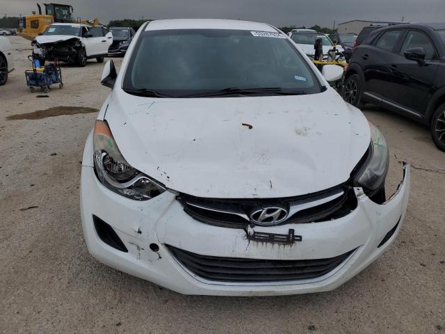 5NPDH4AE0DH428834 - 2013 HYUNDAI ELANTRA GLS WHITE photo 5