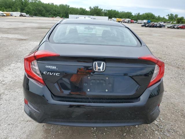 2HGFC2F54JH576009 - 2018 HONDA CIVIC LX BLACK photo 6