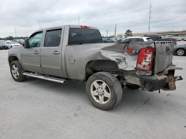 1GT121C83DF222590 - 2013 GMC SIERRA K2500 SLT SILVER photo 2