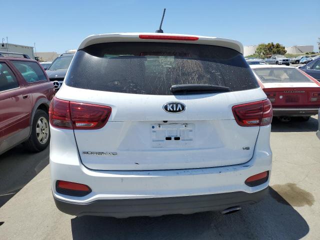 5XYPGDA57LG664015 - 2020 KIA SORENTO S WHITE photo 6