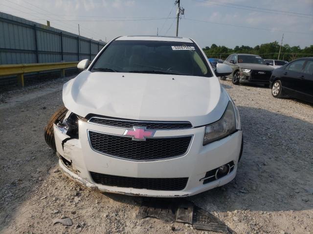 1G1PH5SC9C7290951 - 2012 CHEVROLET CRUZE LTZ WHITE photo 5