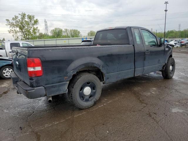 1FTRF12257KB13628 - 2007 FORD F150 BLACK photo 3