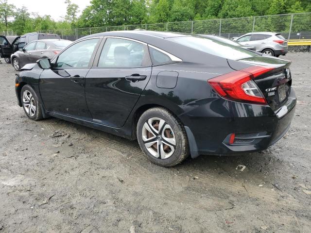 2HGFC2F55JH509368 - 2018 HONDA CIVIC LX BLACK photo 2