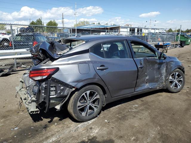 3N1AB8CV2MY215334 - 2021 NISSAN SENTRA SV GRAY photo 3