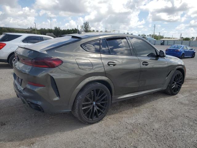 5UXCY6C08N9L54418 - 2022 BMW X6 XDRIVE40I GREEN photo 3