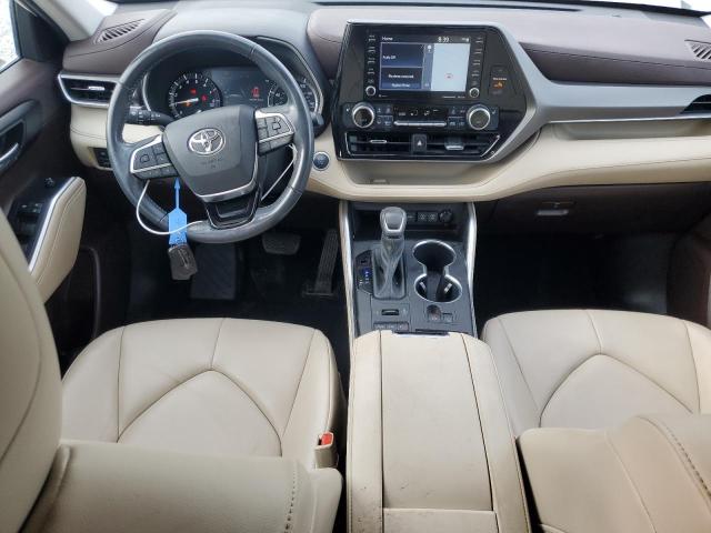 5TDHZRBH2MS075088 - 2021 TOYOTA HIGHLANDER XLE WHITE photo 8