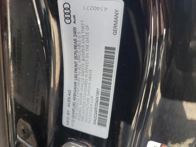 WAUCGAFR7DA041601 - 2013 AUDI S5 PREMIUM PLUS შავი ფოტო 12