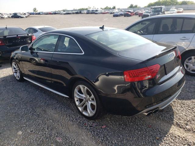 WAUCGAFR7DA041601 - 2013 AUDI S5 PREMIUM PLUS შავი ფოტო 2