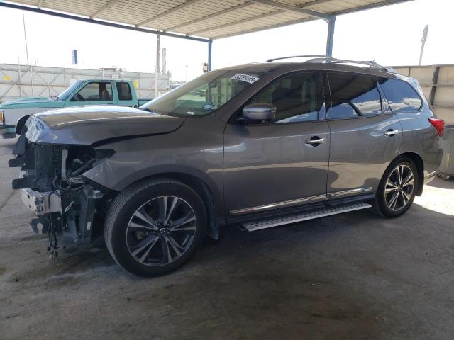 5N1DR2MN5JC654447 - 2018 NISSAN PATHFINDER S GRAY photo 1