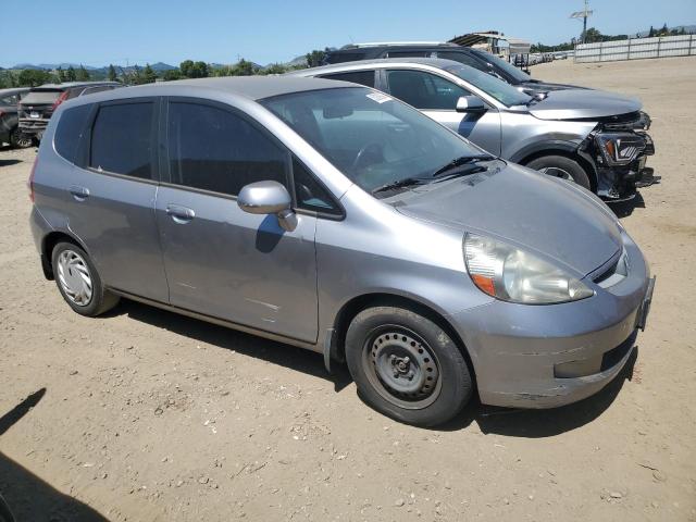 JHMGD38427S051105 - 2007 HONDA FIT GRAY photo 4