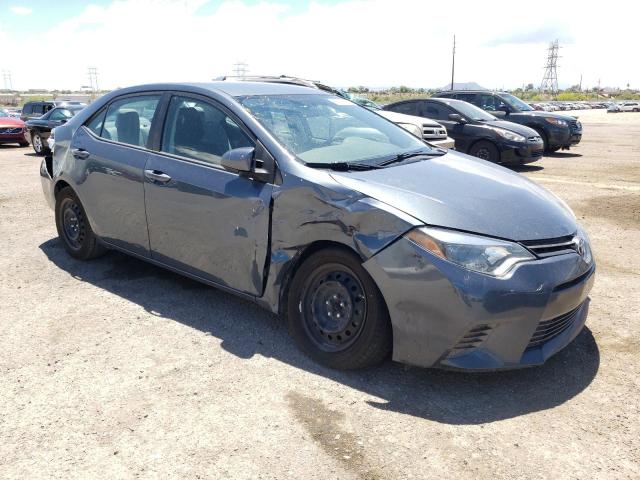 2T1BURHE2GC626215 - 2016 TOYOTA COROLLA L BLUE photo 4