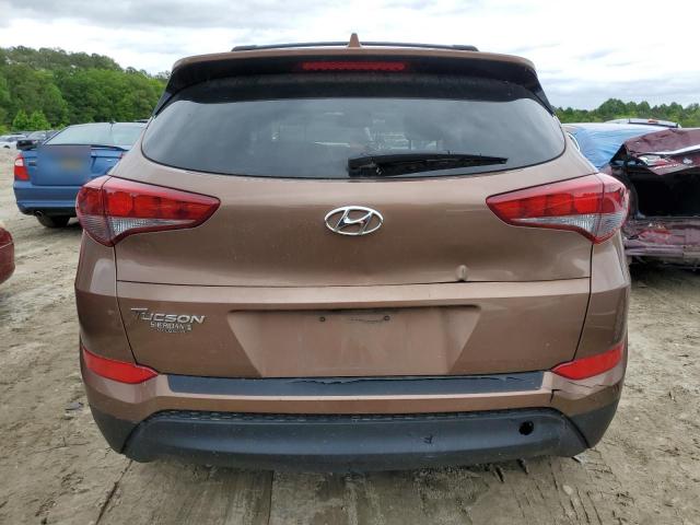 KM8J33A43HU422410 - 2017 HYUNDAI TUCSON LIMITED TAN photo 6