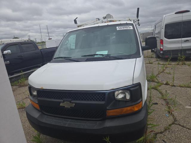1GCWGFCA4D1902924 - 2013 CHEVROLET EXPRESS G2 WHITE photo 5