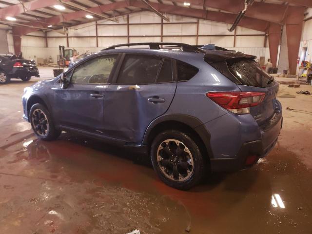 JF2GTAEC6MH319393 - 2021 SUBARU CROSSTREK PREMIUM BLUE photo 2