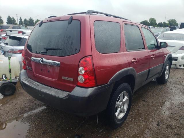 4F2CZ06145KM27938 - 2005 MAZDA TRIBUTE S RED photo 3