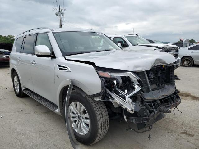 JN8AY2AD0M9660894 - 2021 NISSAN ARMADA SV SILVER photo 4