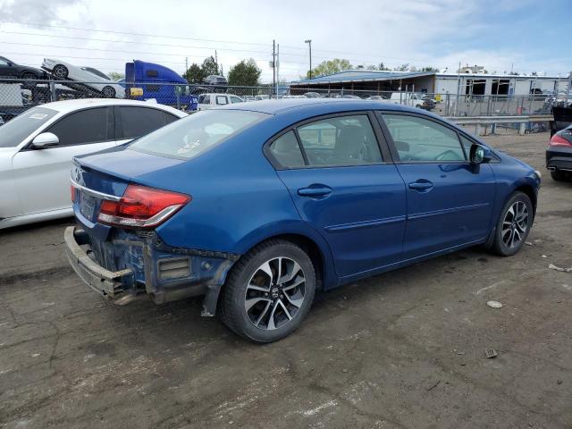 2HGFB2F80DH516410 - 2013 HONDA CIVIC EX BLUE photo 3