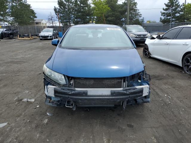 2HGFB2F80DH516410 - 2013 HONDA CIVIC EX BLUE photo 5