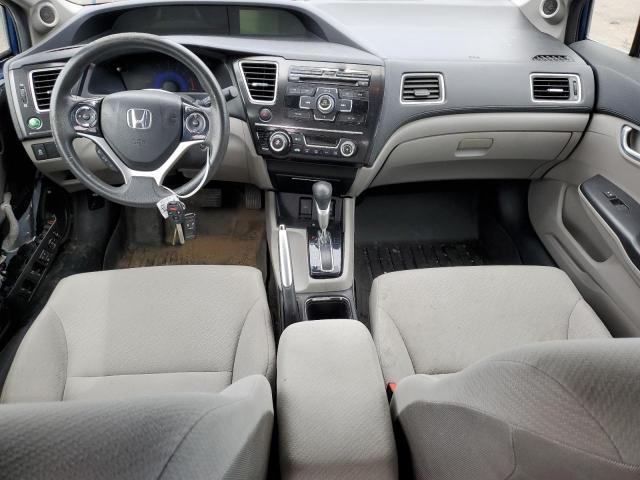 2HGFB2F80DH516410 - 2013 HONDA CIVIC EX BLUE photo 8