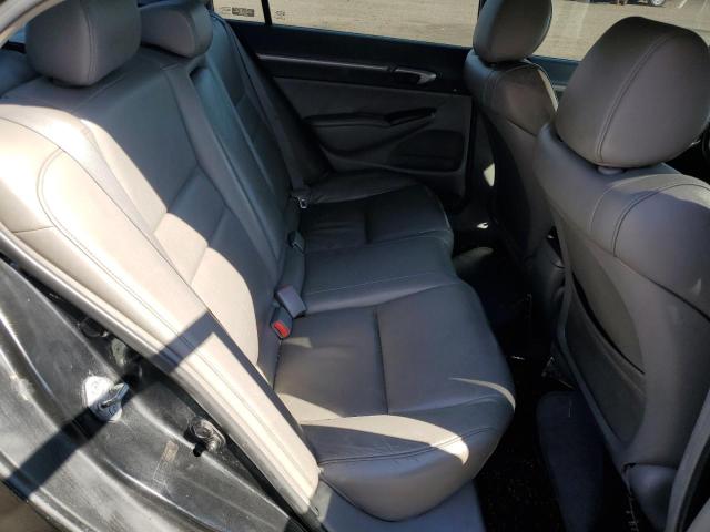 2HGFA16958H334696 - 2008 HONDA CIVIC EXL შავი ფოტო 10