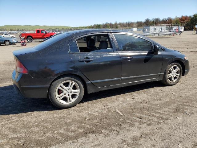 2HGFA16958H334696 - 2008 HONDA CIVIC EXL შავი ფოტო 3
