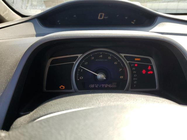 2HGFA16958H334696 - 2008 HONDA CIVIC EXL შავი ფოტო 9