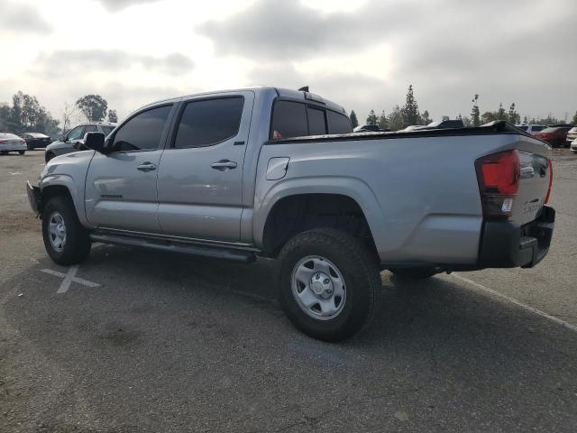 5TFAX5GN0KX148755 - 2019 TOYOTA TACOMA DOUBLE CAB SILVER photo 2