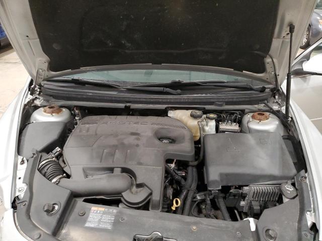 1G1ZC5E0XCF121651 - 2012 CHEVROLET MALIBU 1LT SILVER photo 11
