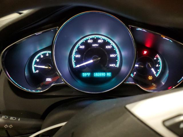 1G1ZC5E0XCF121651 - 2012 CHEVROLET MALIBU 1LT SILVER photo 9