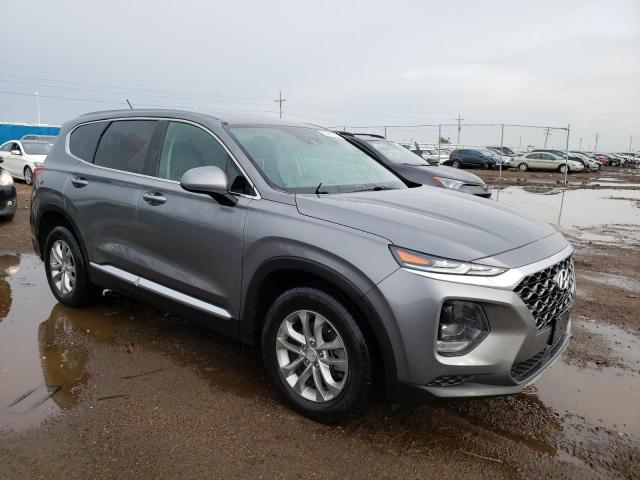 5NMS2CAD2KH120701 - 2019 HYUNDAI SANTA FE SE GRAY photo 4